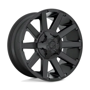 Fuel – D437 CONTRA – Black – 18″x9″ 1mm – All weather Wheels – D43718907050